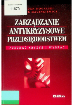 Zarządzanie antykryzysowe przedsiębiorstwem