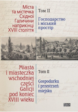 Miasta i miasteczka wschodniej  części Galicji pod koniec XVIII wieku Tom 2
