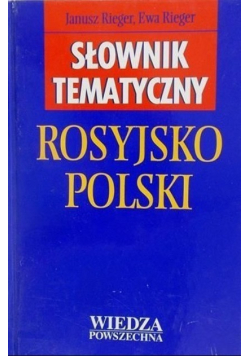 Słownik tematyczny rosyjsko - polski