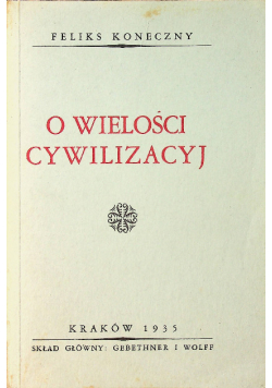 O wielości cywilizacyj