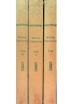 Wojna żydowska Tom I do III