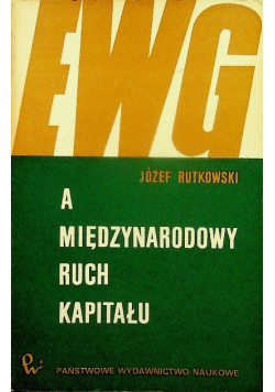 EWG a międzynarodowy ruch kapitału