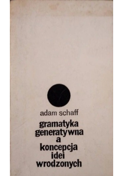 Gramatyka generatywna a koncepcja idei wrodzonych