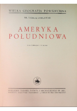 Ameryka Południowa 1935 r.
