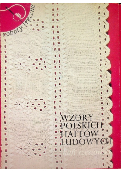 Wzory polskich haftów ludowych haft rzeszowski