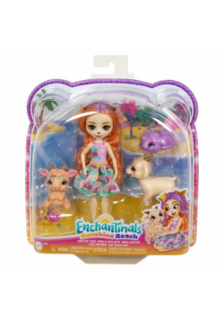 Enchantimals. Rodzina kózek lalka + zwierzątka