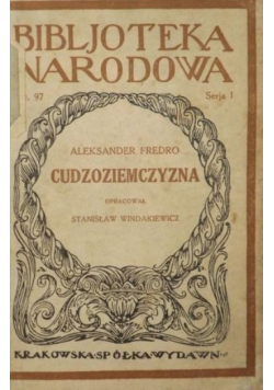 Cudzoziemczyzna, 1927r.