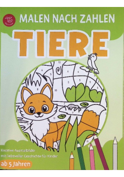 Malen nach Zahlen - Tiere