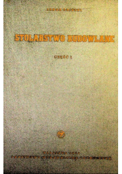 Stolarstwo budowlane Część 1