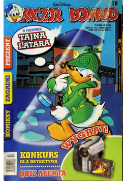 Komiks Kaczor Donald Nr 10 / 2004
