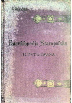 Encyklopedja Staropolska Ilustrowana Tom II 1901 r.
