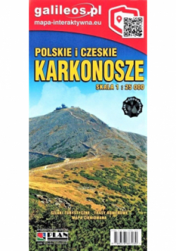 Mapa tur. - Karkonosze pol. i czeskie 1:25 000 lam