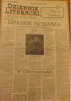 Dziennik Literacki upadek Mesjasza 1948 r.