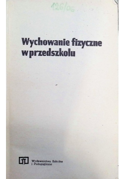 Wychowanie fizyczne w przedszkolu