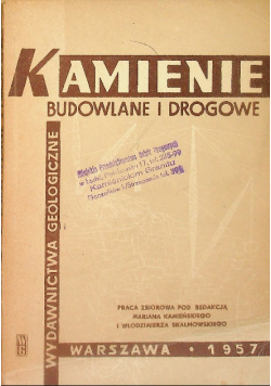 Kamienie budowlane i drogowe