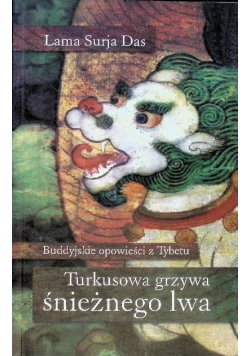 Turkusowa grzywa śnieżnego lwa