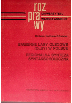 Bagienne lasy Olszowice (Olsy) w Polsce