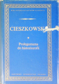 Prolegomena do historiozofii