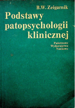Podstawy psychologii klinicznej