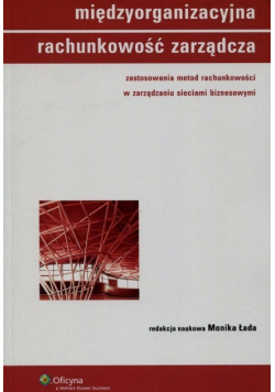 Międzyorganizacyjna rachunkowość zarządcza
