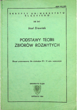 Podstawy teorii zbiorów rozmytych