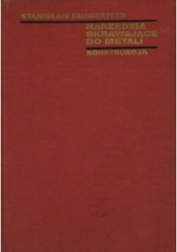Narzędzia skrawające do metali