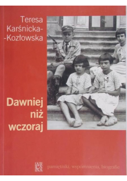Dawniej niż wczoraj