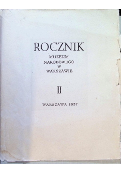 Rocznik Muzeum Narodowego w Warszawie Tom II