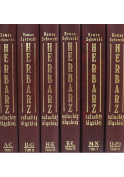 Herbarz szlachty śląskiej Tom 1 do 6