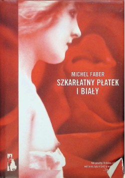 Szkarłaty płatek i biały
