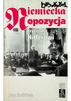 Niemiecka opozycja przeciwko Hitlerowi