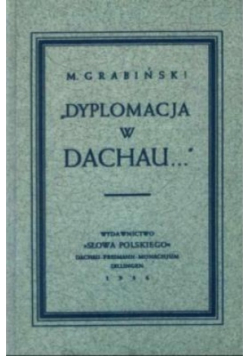 Dyplomacja w dachau