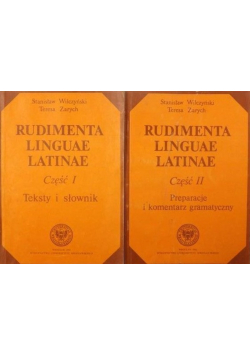 Rudimenta Linguae Latinae Tom 1 i 2