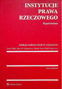 Instytucje prawa rzeczowego