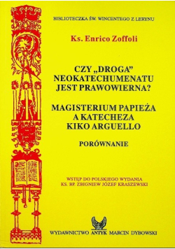 Czy droga neokatechumenatu jest prawowierna