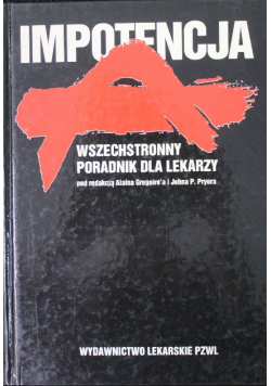 Impotencja Wszechstronny poradnik dla lekarzy