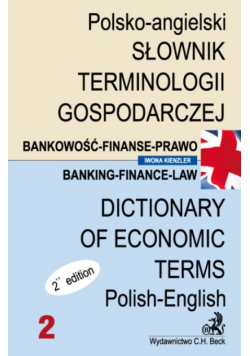 Angielsko polski slownik terminologii gospodarczej Tom 2