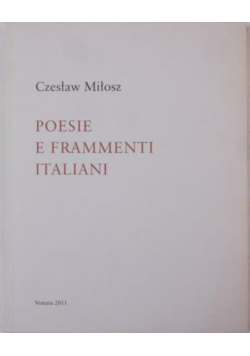 Poesie E Frammenti Italiani