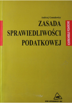 Zasada sprawiedliwości podatkowej