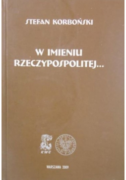 W imieniu Rzeczypospolitej