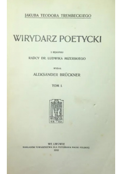 Wirydarz poetycki 1910 r.