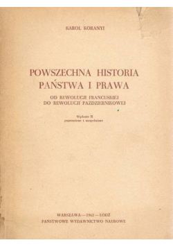 Powszechna historia państwa i prawa