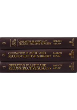 Operative Plastic and reconstructive surgery Tom 1 do 3