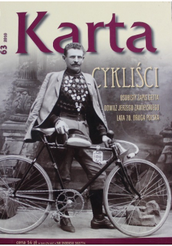 Karta Nr 63 Cykliści
