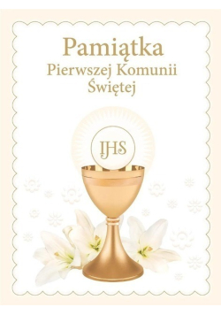 Pamiątka Pierwszej Komunii Świętej