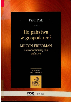 Ile państwa w gospodarce