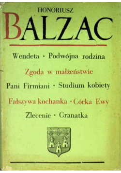 Komedia Ludzka Tom III