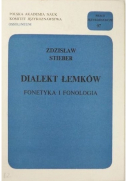 Dialekt Łemków Fonetyka i fonologia