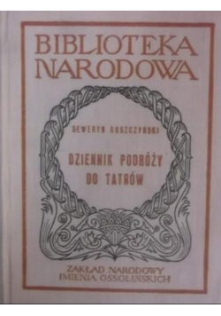 Dziennik podróży do Tatrów