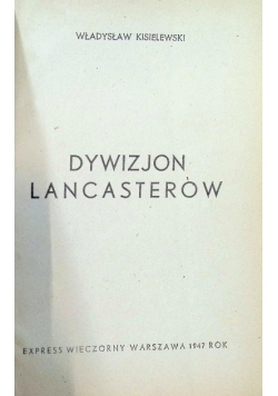 Dywizjon lancesterów 1947 r.
